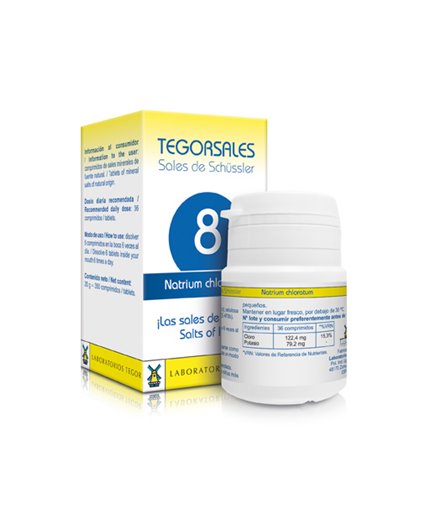 Tegorsales nº 8 Natrium chloratum Tegorsales nº 8 Natrium chloratum