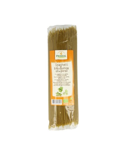 Spaguettis de Quinoa, Ajo y Perejil Bio Spaguettis de Quinoa, Ajo y Perejil Bio