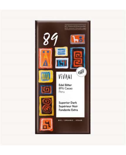 Chocolate negro 89% Bio Chocolate negro 89% Bio