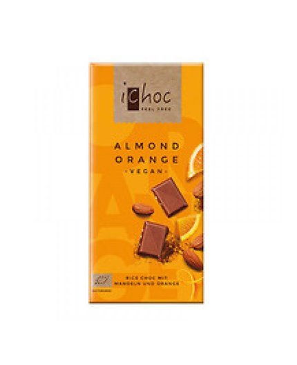 Chocolate con Almendras y Naranja Bio Chocolate con Almendras y Naranja Bio