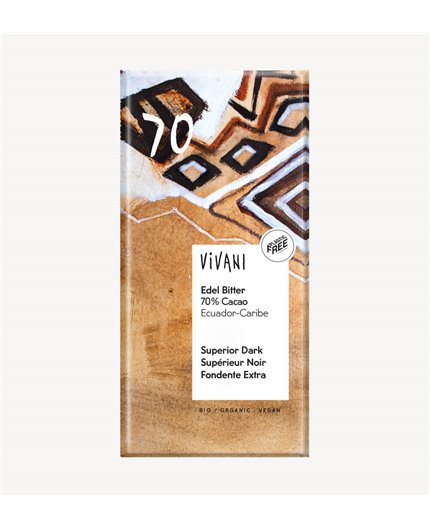 Chocolate Negro 70% Ecuador Bio Chocolate Negro 70% Ecuador Bio