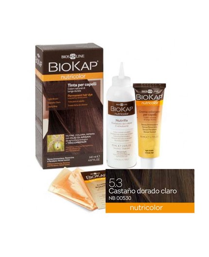 Tinte Castaño Claro Dorado 5.3 Bio Tinte Castaño Claro Dorado 5.3 Bio