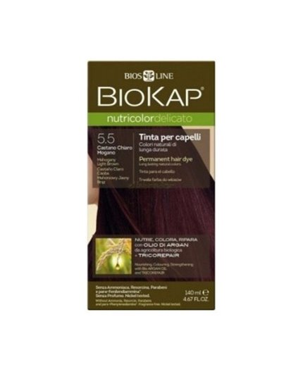 Tinte Castaño Claro Caoba 5.5 Bio Tinte Castaño Claro Caoba 5.5 Bio
