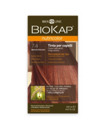 Tinte Rojo Cobrizo 7.4 Bio Tinte Rojo Cobrizo 7.4 Bio