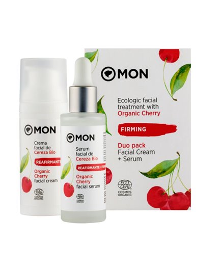 Pack Cema y Serum Facial de Cereza Eco Pack Cema y Serum Facial de Cereza Eco