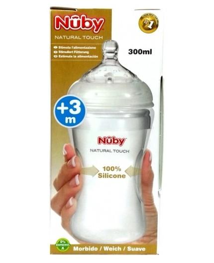 Biberón Silicona 300ml Flujo Lento +3m Biberón Silicona 300ml Flujo Lento +3m