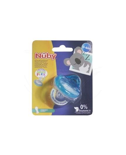 Chupete Flexible Cherry 0-6m Azul Chupete Flexible Cherry 0-6m Azul
