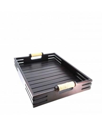 Bandeja de Madera Rectangular 22 cm Bandeja de Madera Rectangular 22 cm