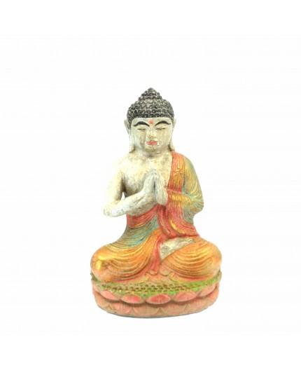 Budha Piedra Pintado Budha Piedra Pintado