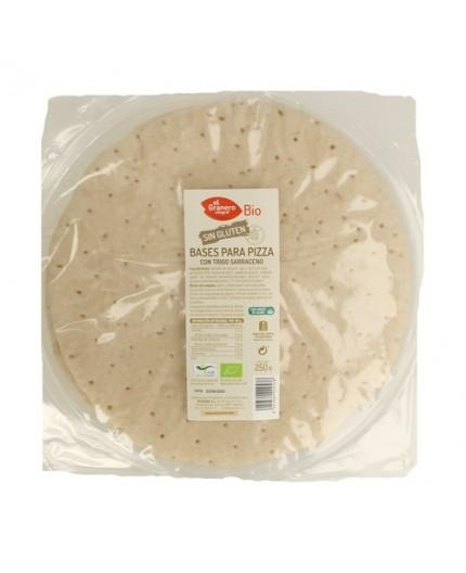 Bases de Pizza con Trigo Sarraceno Sin Gluten Bio Bases de Pizza con Trigo Sarraceno Sin Gluten Bio