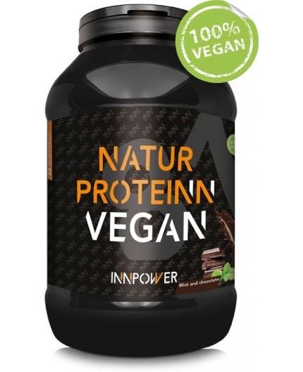 Proteína Vegetal Vegana Sabor Menta y Chocolate Proteína Vegetal Vegana Sabor Menta y Chocolate